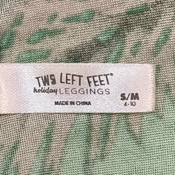 Christmas Tree Holiday Ornaments High Waist Leggings Santa Small / Medium 4 - 10 - Picture 4 of 11